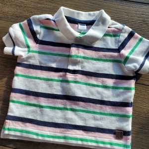 Janie and Jack boys stripped shirt